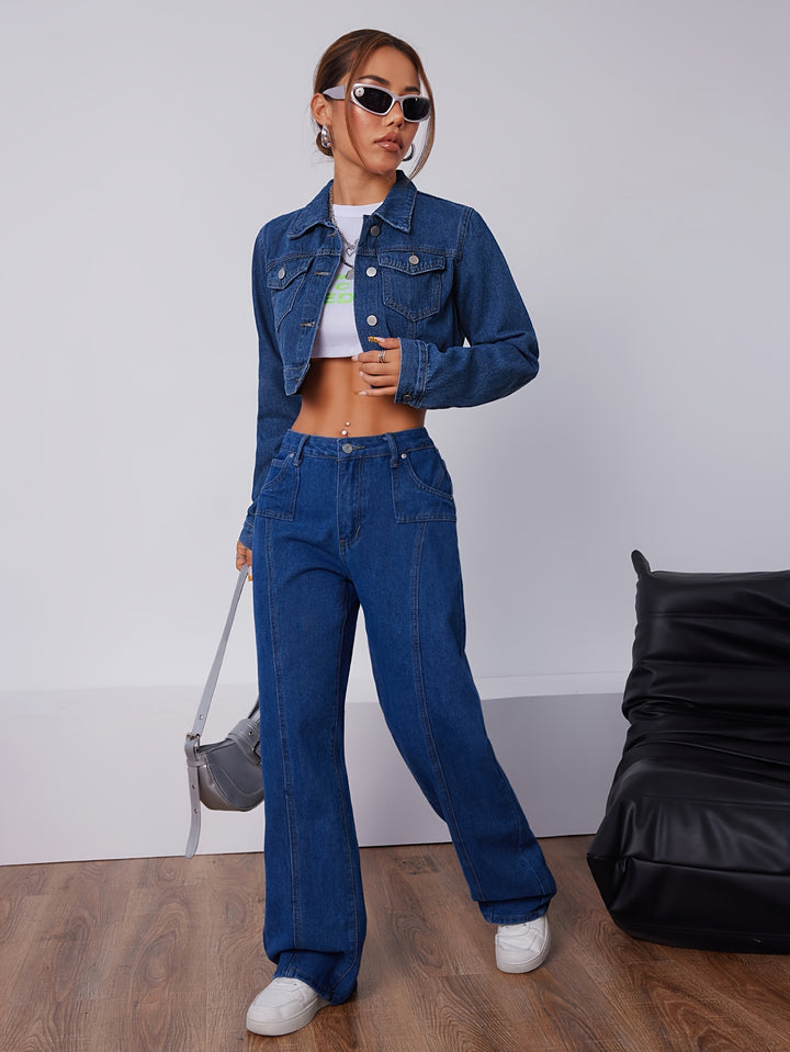 Gekürzte Jacke für Damen