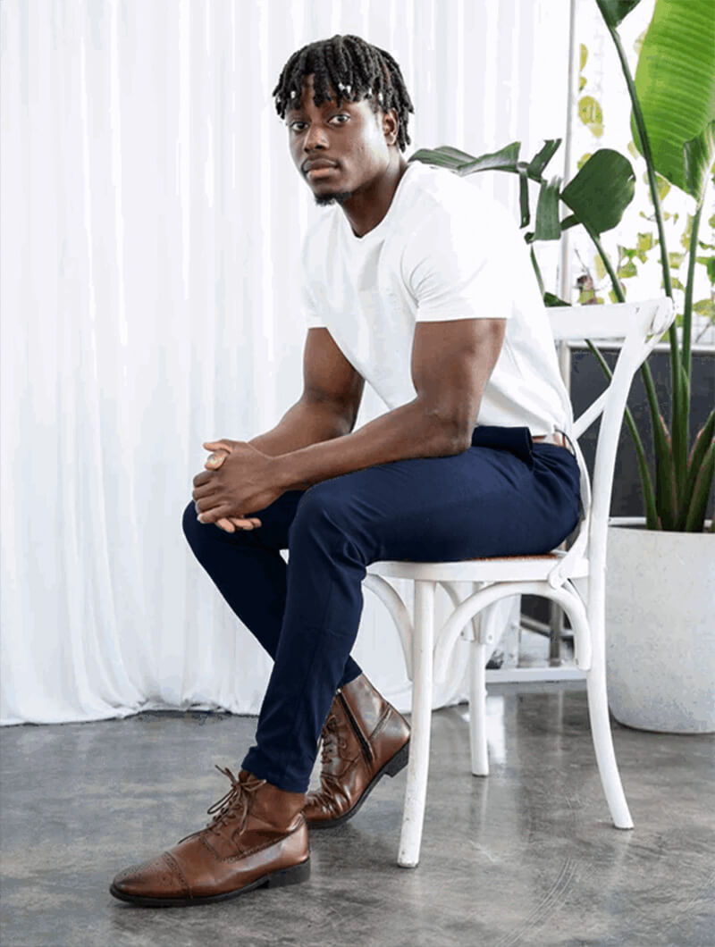 Elastische Slim-Fit Herren Hose