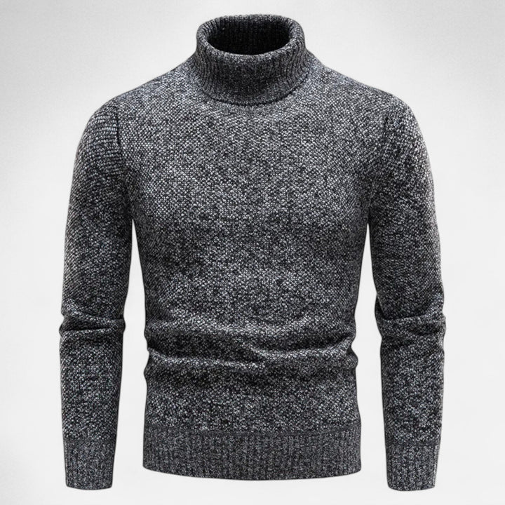 Dicker Gestrickter Rollkragenpullover für Herren