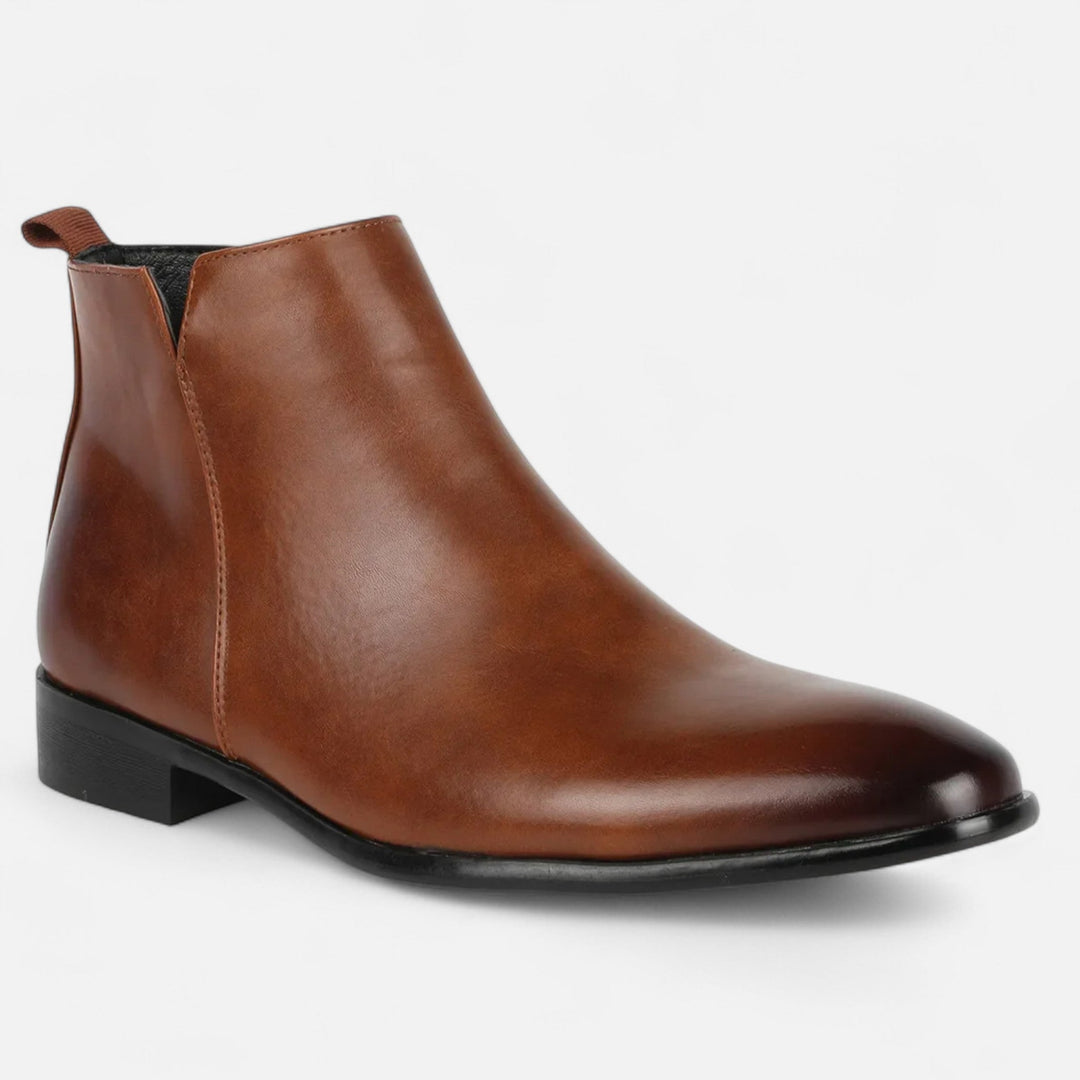 Elegante quadratische Chelsea Boots Herren