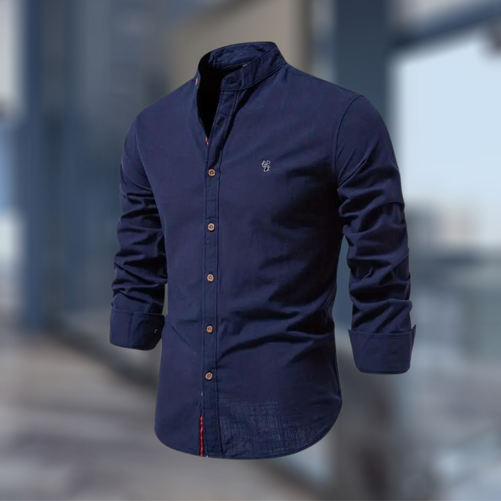 Klassisches Langarm Poloshirt Herren mit modernem Schnitt