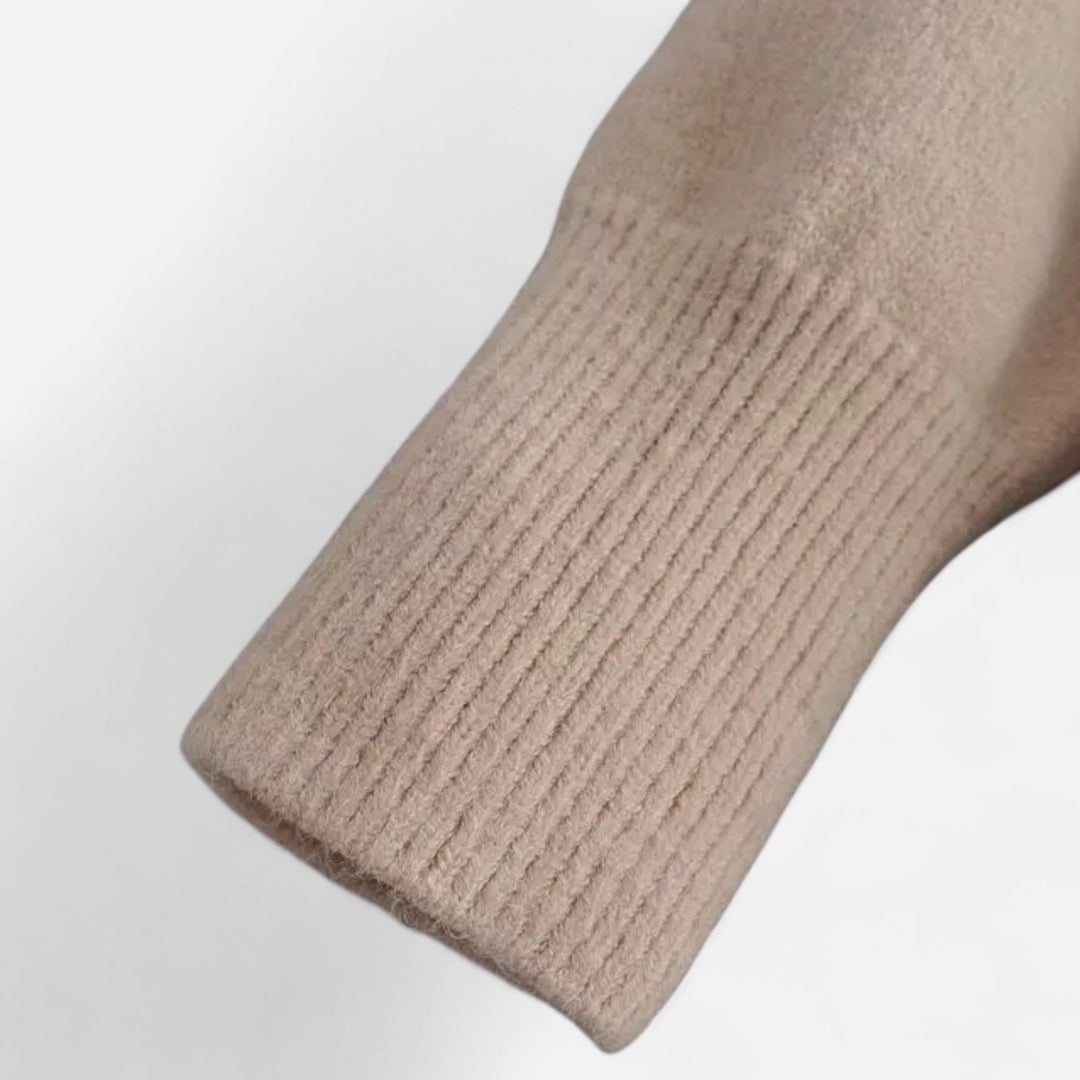 Dicker Strick Cardigan für Damen