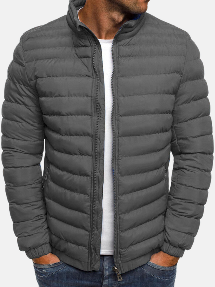 Elegante Herren Steppjacke - Warm gefütterte Winterjacke mit zeitlosem Design