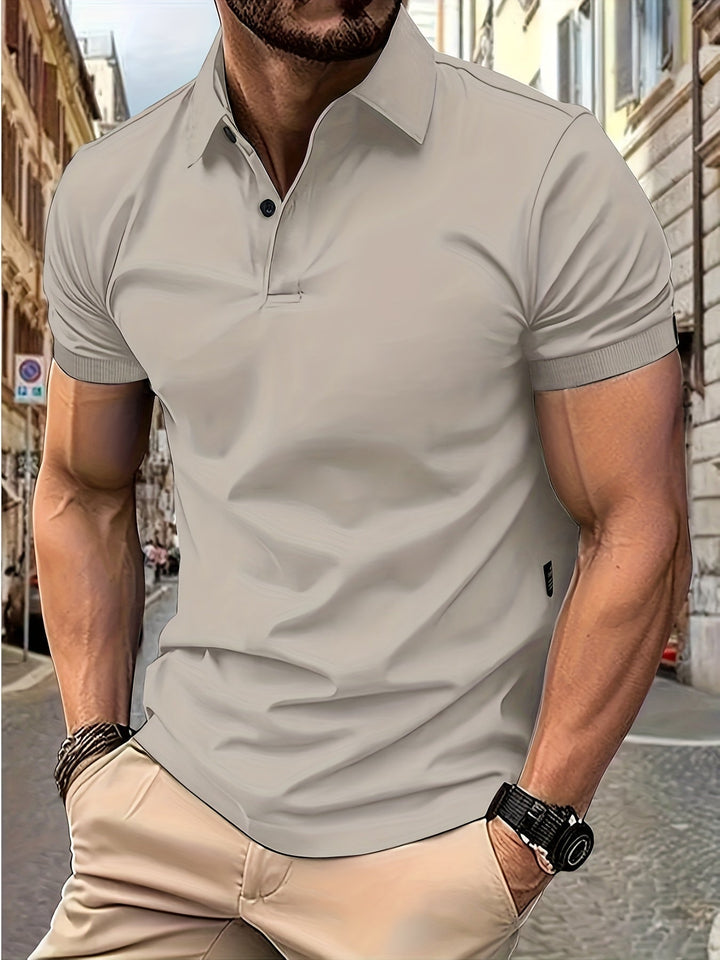 Klassisches Herren Kurzarm-Poloshirt mit Kragen - Zeitlos und Vielseitig