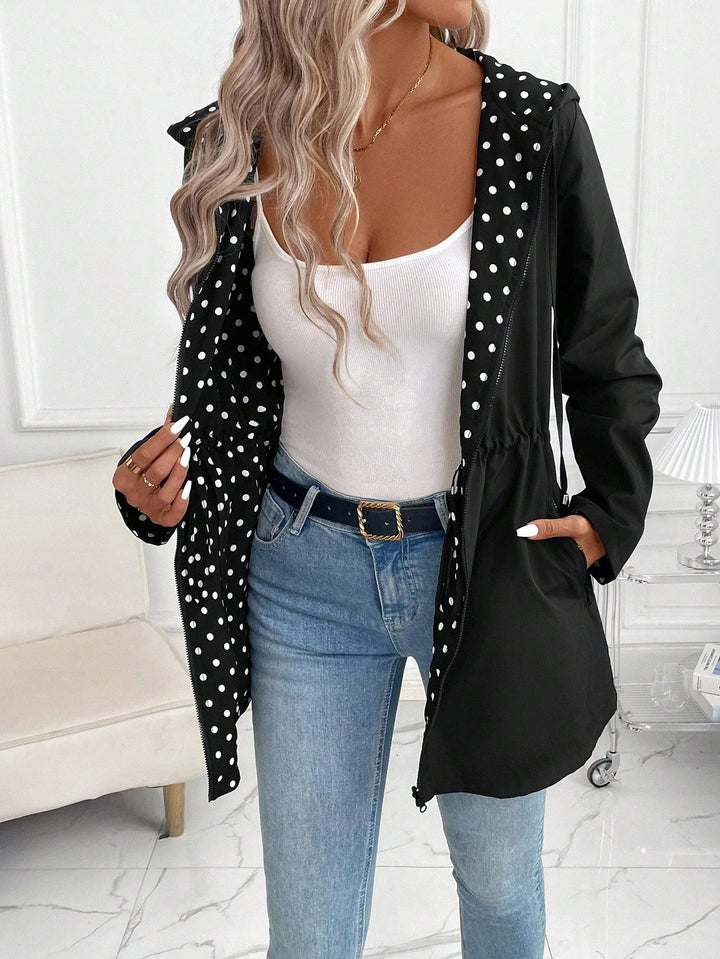 Wendebarer Damen Kapuzenmantel - Zwei Looks in einem Coat