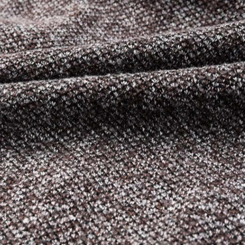 Klassische Strickjacke mit Reißverschluss Herren