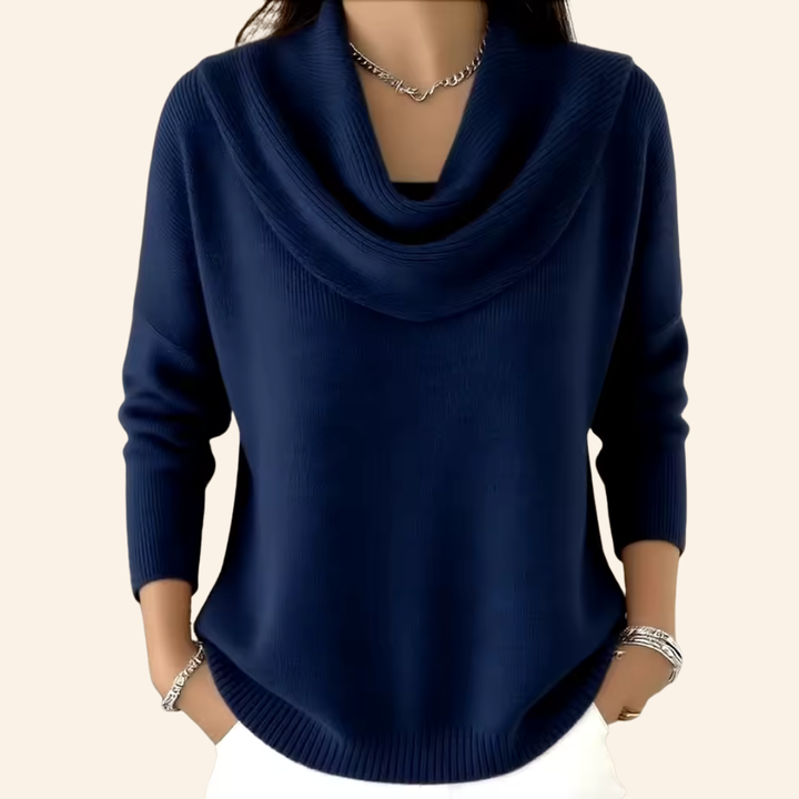 Eleganter Pullover mit Rollkragen für Damen