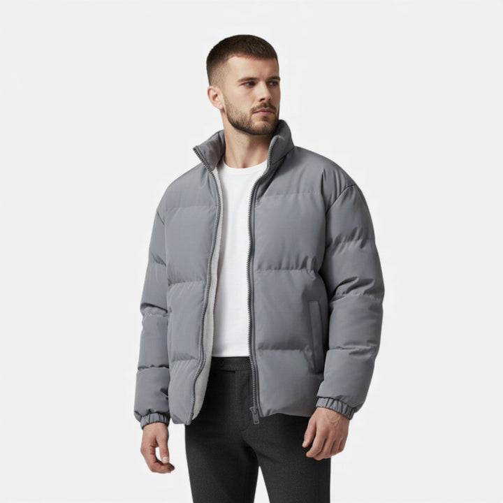 Warme Gesteppte Herren Pufferjacke