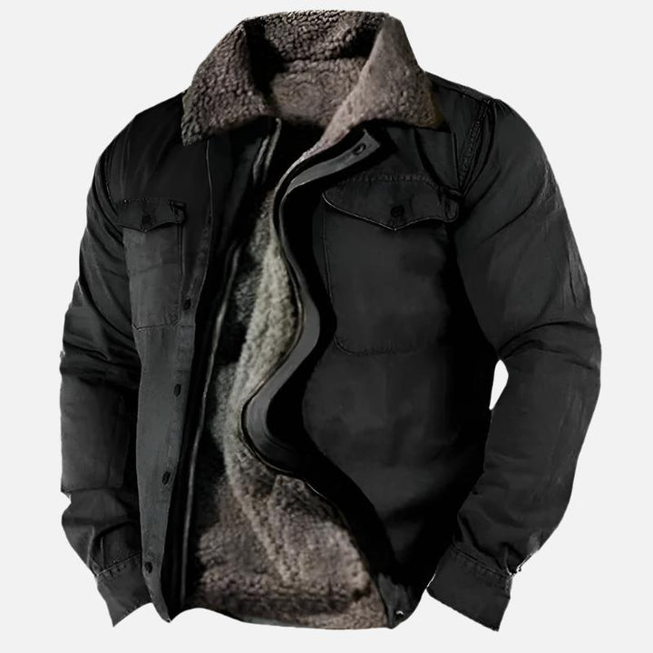 Logan | Warm Sherpa-Lined Jacket - Image 1