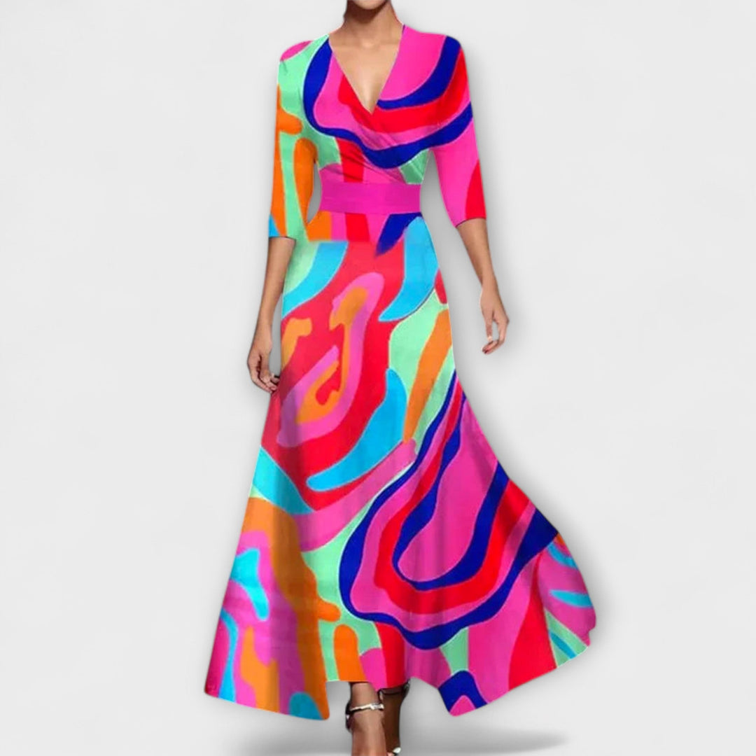 Elegantes Damen Kleid mit raffinierten Details - Vielseitig und Stilvoll