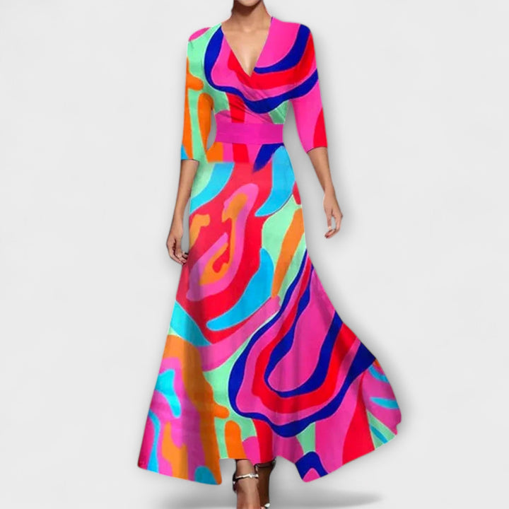 Elegantes Damen Kleid mit raffinierten Details - Vielseitig und Stilvoll