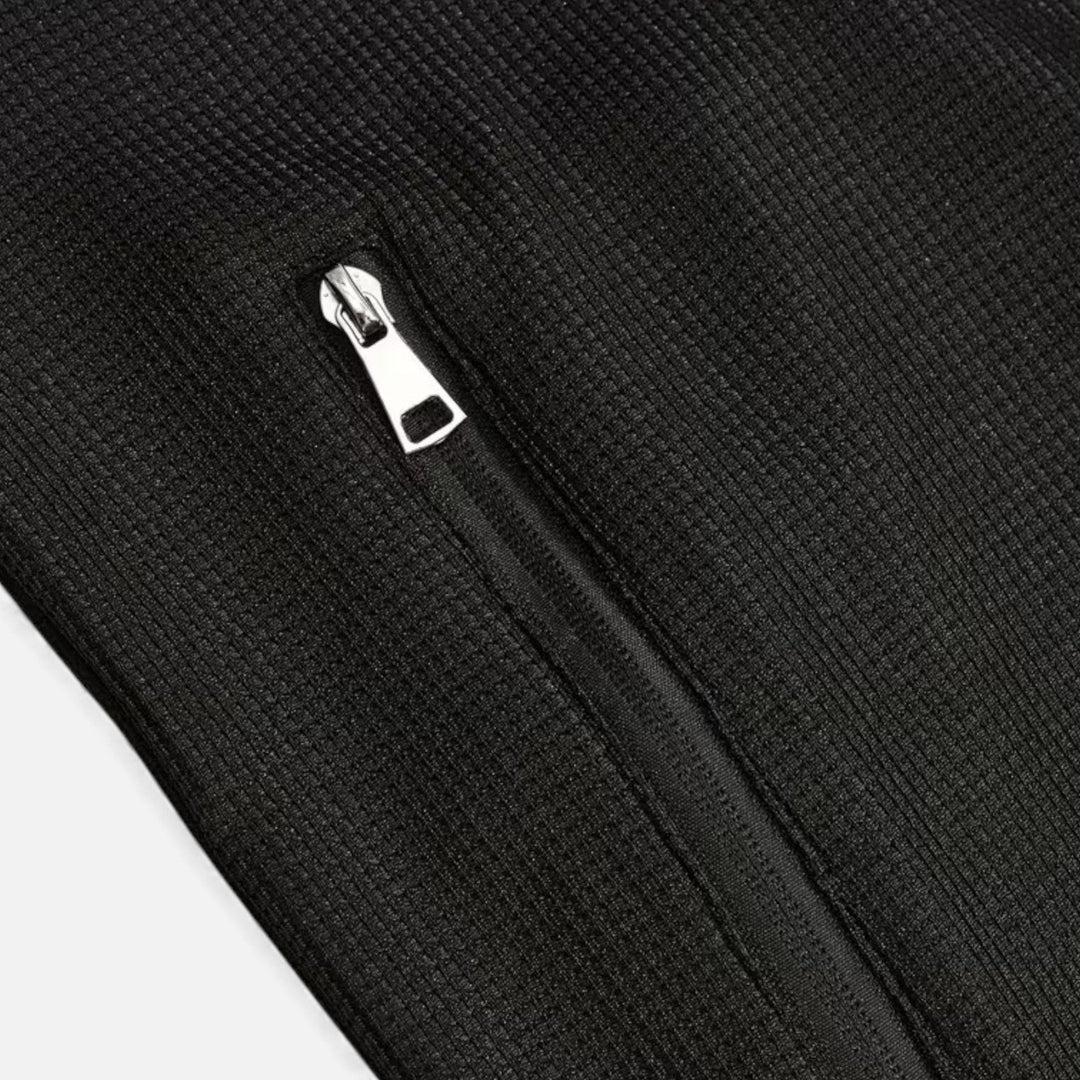 Zweiteiliges Waffel-Strick Herren Freizeitoutfit