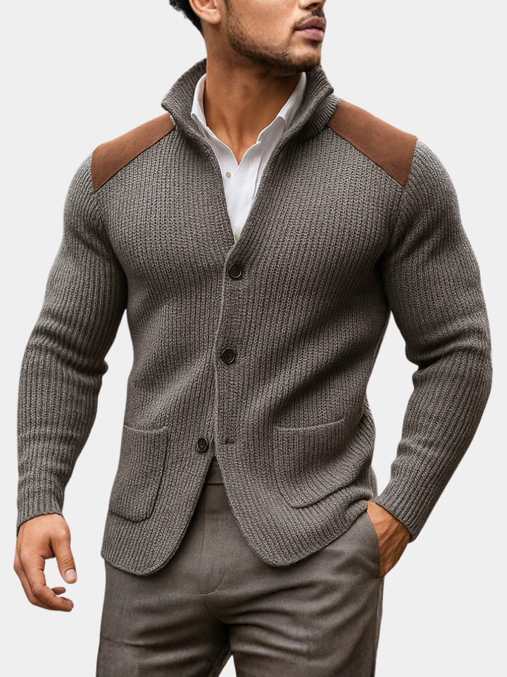 Eleganter Herren Strickblazer - Komfortabel und Vielseitig für Business und Freizeit
