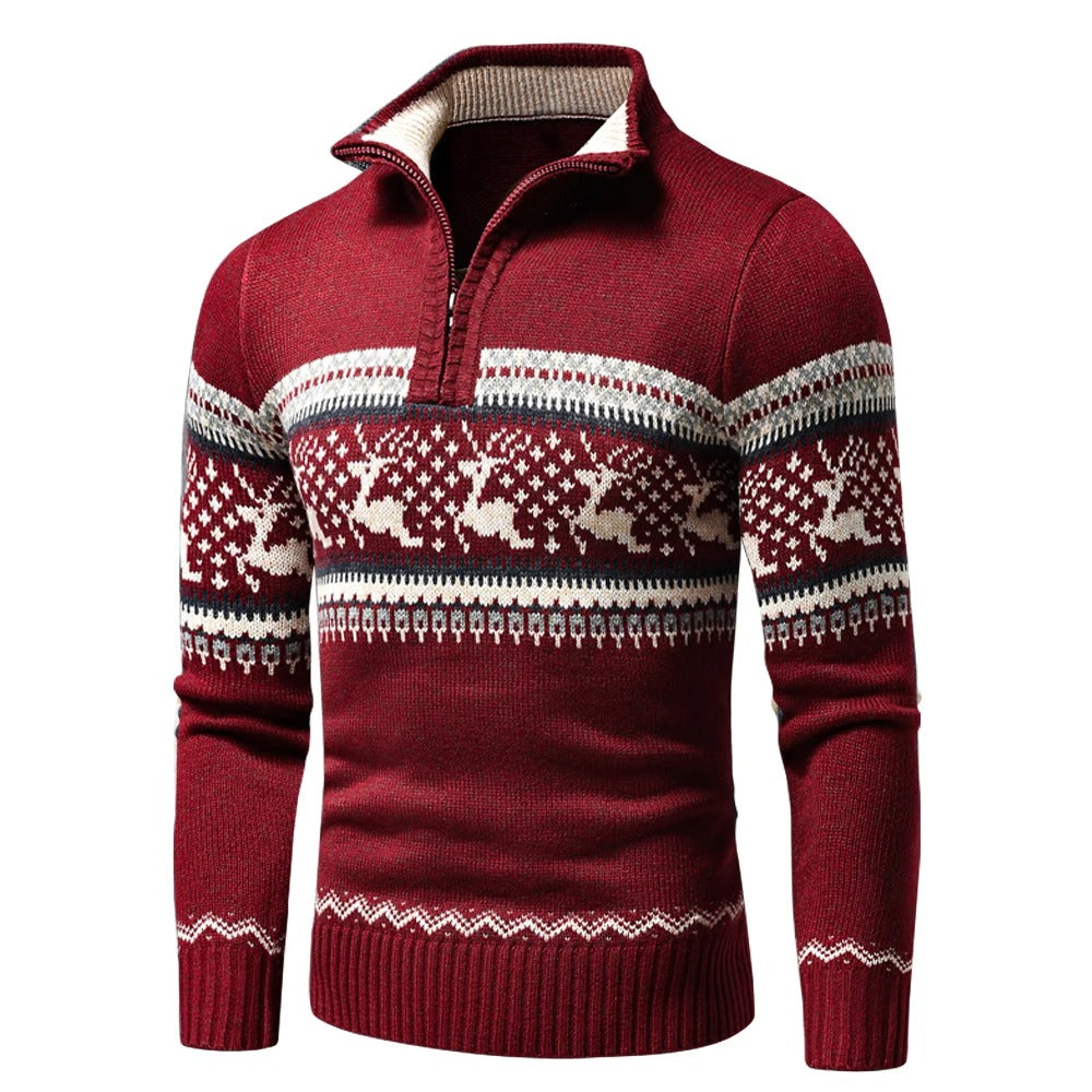 Robert | Eleganter festlicher Winterpullover 0