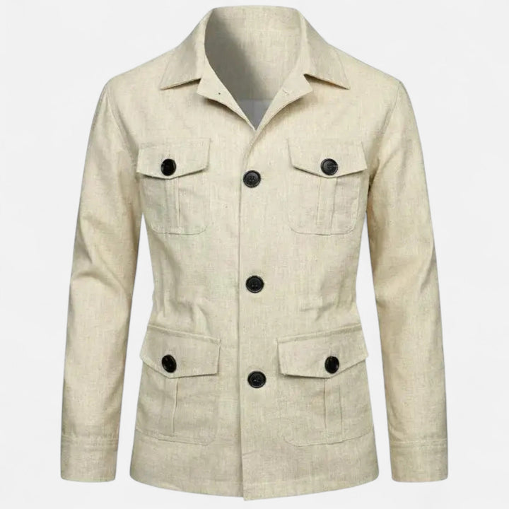 Funktionale Herbst-Winter Herren Cargo-Jacke