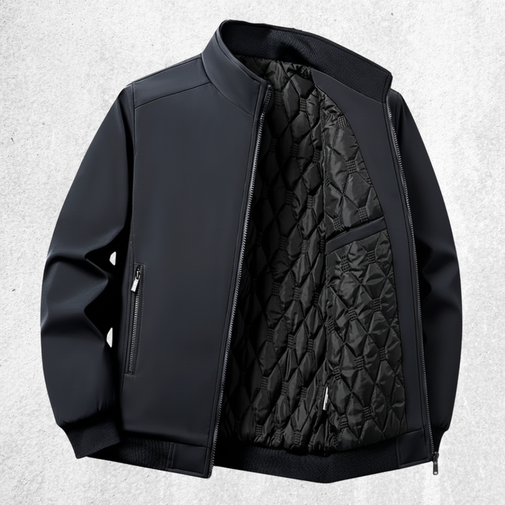 Herren Gesteppte Softshell-Jacke - Leicht, Warm und Wetterfest für den Alltag