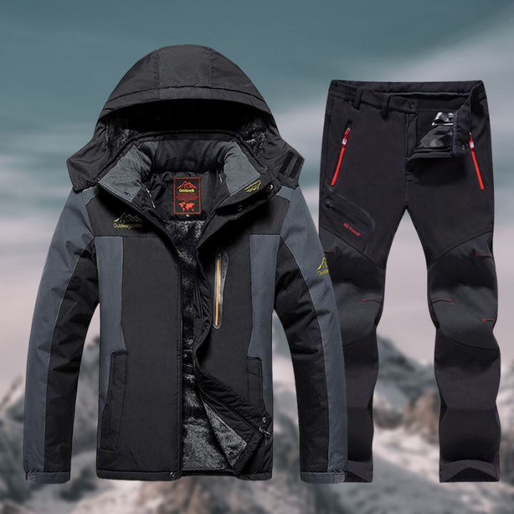 Wasser- und Winddichtes Warmes Herren Winter-Set