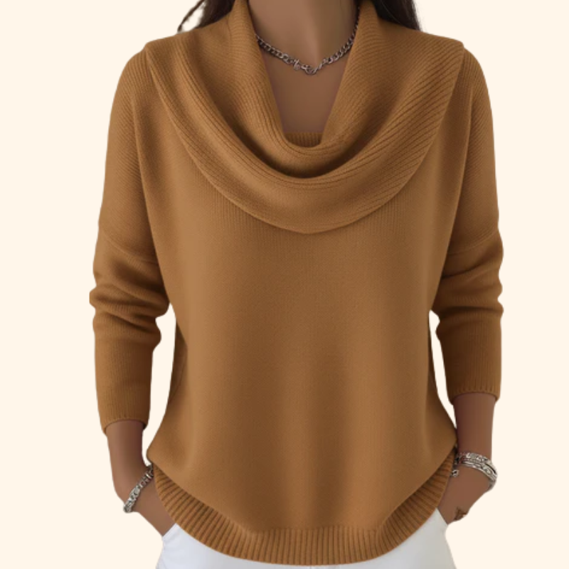 Eleganter Pullover mit Rollkragen für Damen