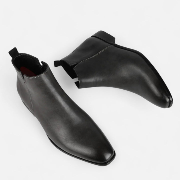 Elegante quadratische Chelsea Boots Herren