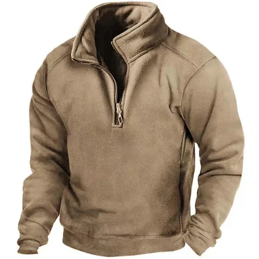 Winddichter Warmer Herren Winterpullover