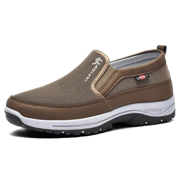 Orthopädische Herren Komfortschuhe - Ergonomische Einlegesohlen und Premium Leder