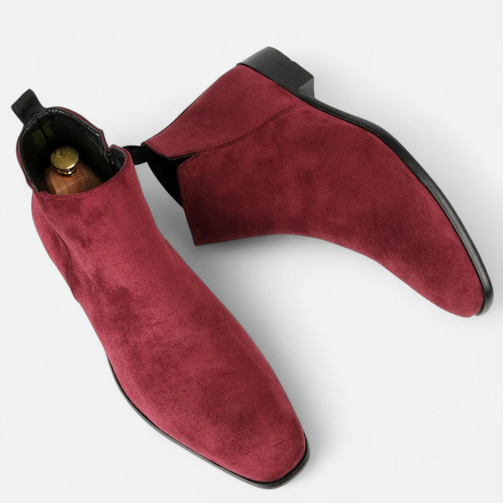 Elegante quadratische Chelsea Boots Herren