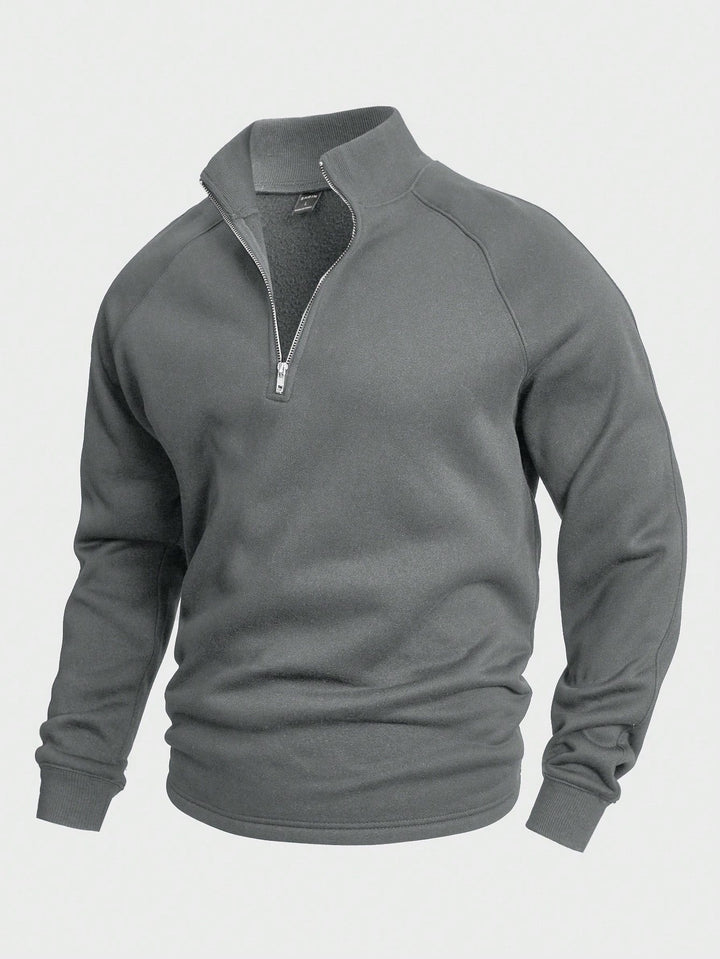 Sportlicher Herren Half-Zip Pullover