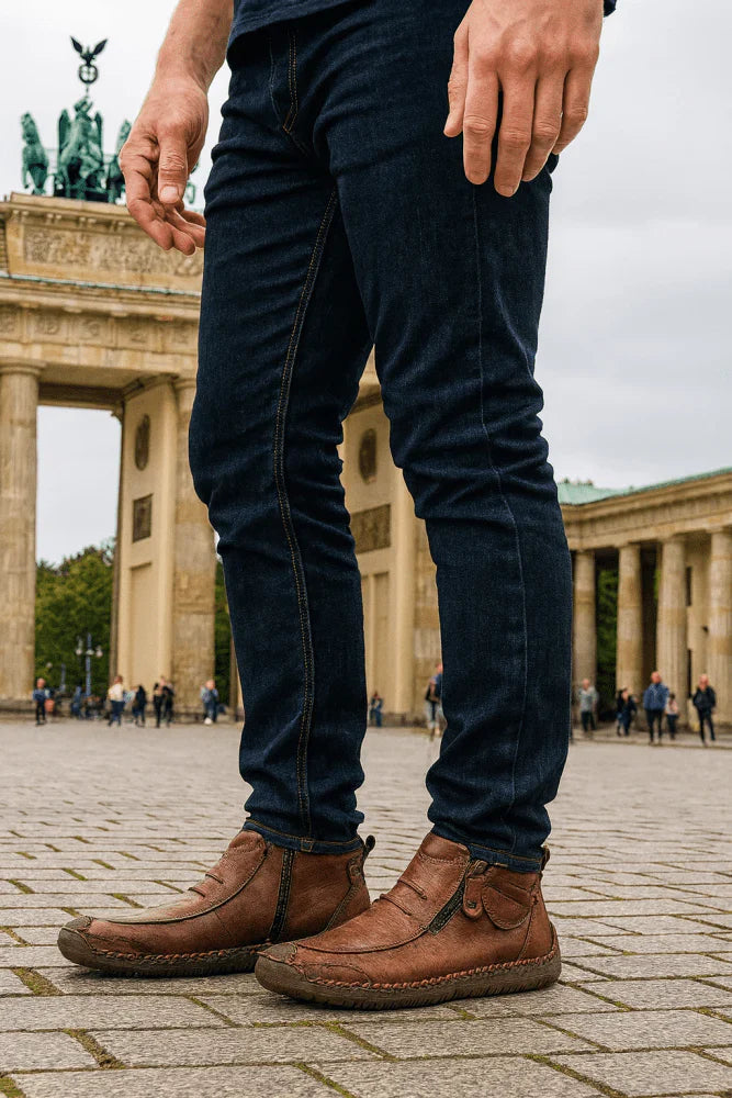 Elegante Herren Komfort-Schuhe mit Ergonomischer Unterstützung - Vielseitig für Büro und Freizeit
