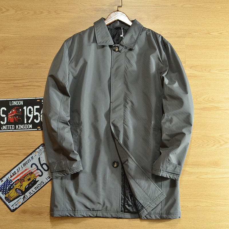 Wetterfester Herren Küstenmantel - Winddicht und Wasserabweisend