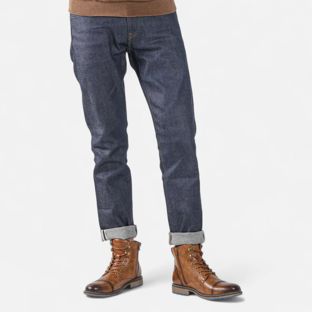 Leichte Leder Herren Stiefel