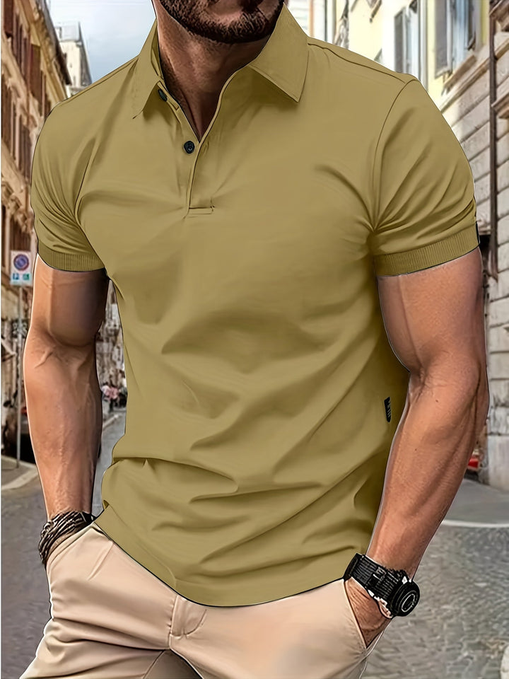 Klassisches Herren Kurzarm-Poloshirt mit Kragen - Zeitlos und Vielseitig