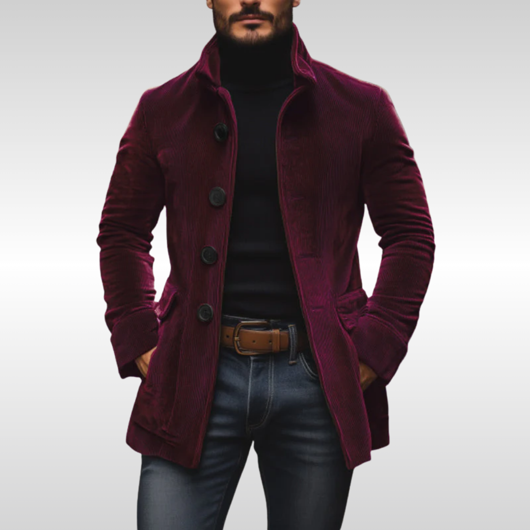 Elegante Cord Jacke für Herren