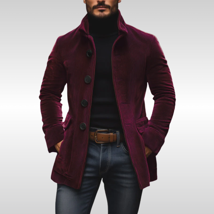 Elegante Cord Jacke für Herren
