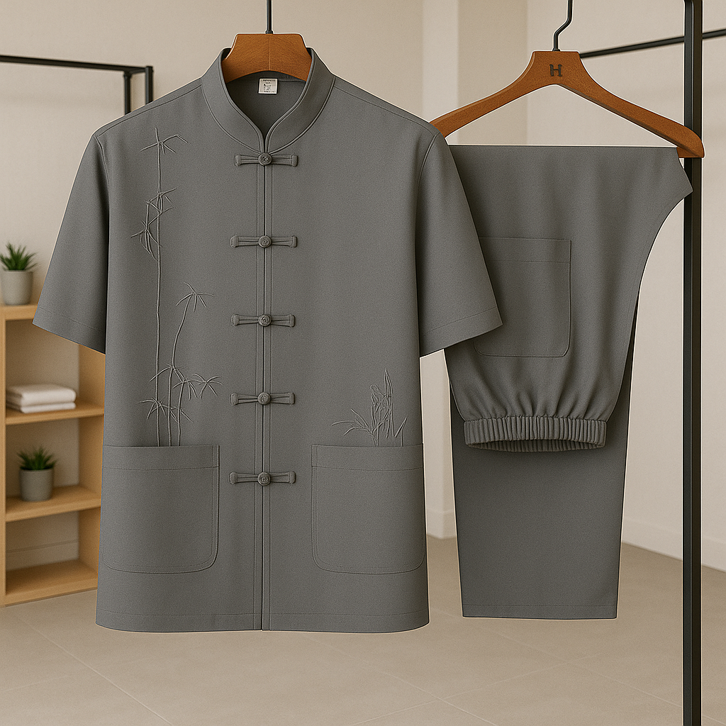 Elegantes Herren Seiden Set