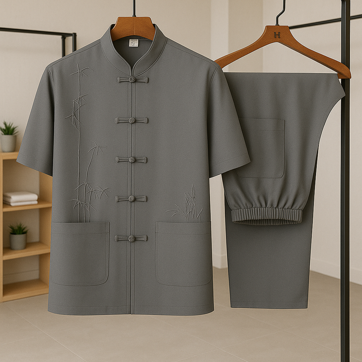 Elegantes Herren Seiden Set