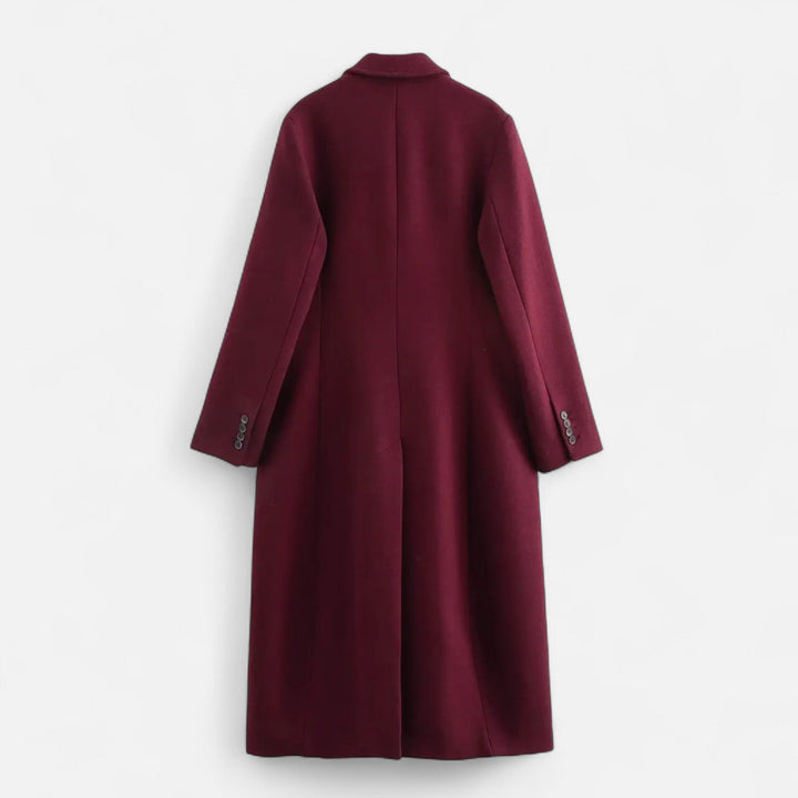Eleganter zweireihiger Trenchcoat für Damen