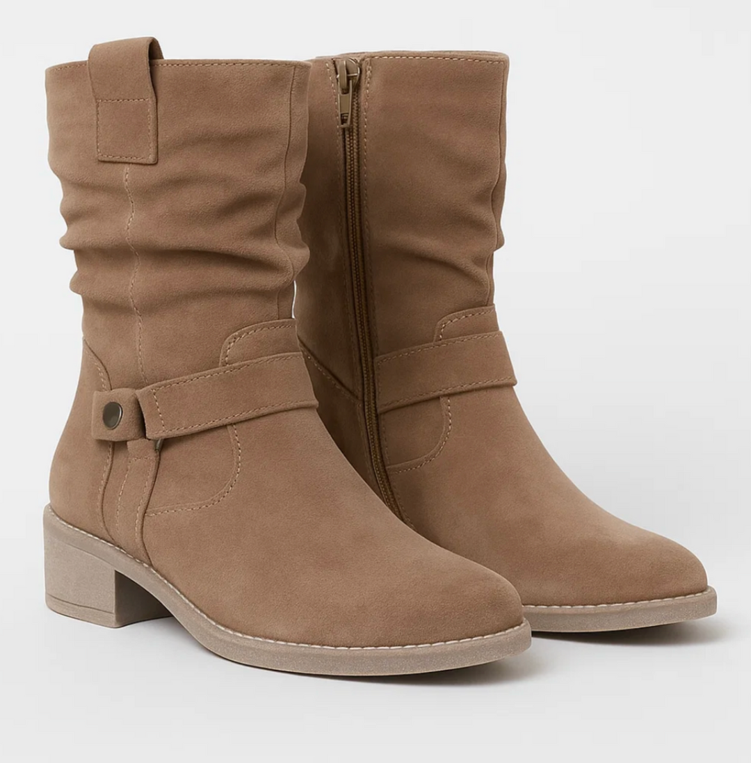 Elegante Wildleder Stiefeletten für Damen