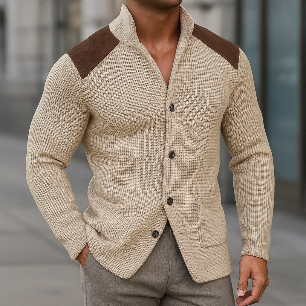 Eleganter Herren Strickblazer - Komfortabel und Vielseitig für Business und Freizeit