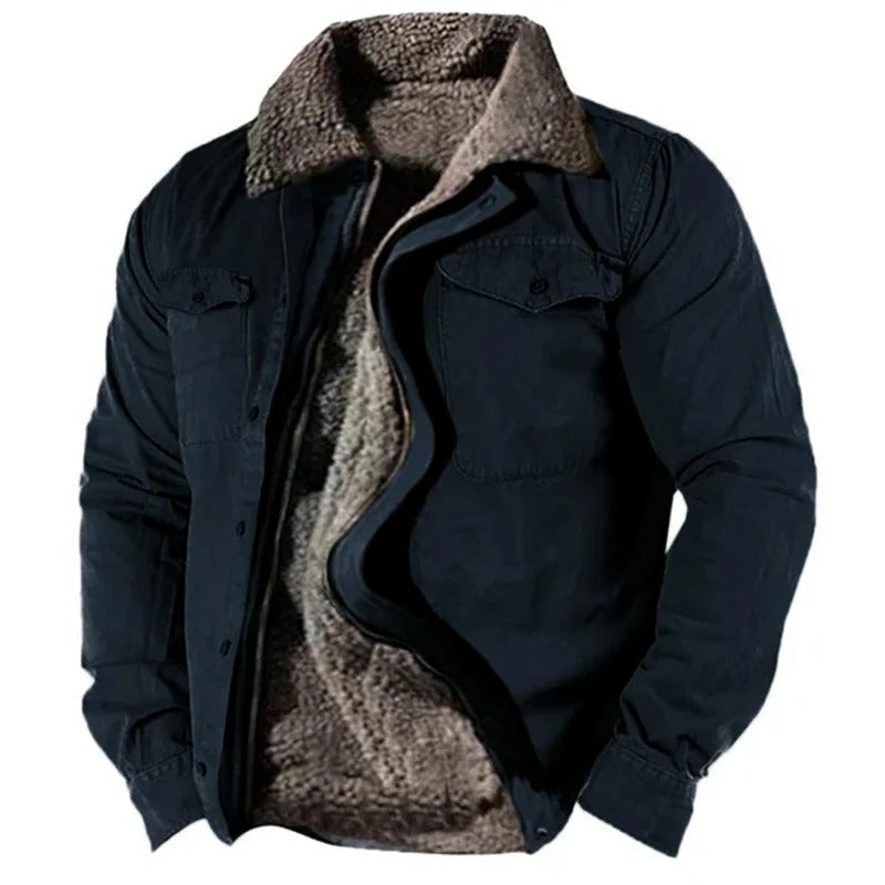 Logan | Warm Sherpa-Lined Jacket - Image 2