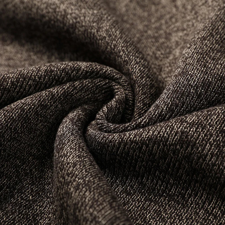 Herren Viertelzip-Pullover mit Kontrastdetails - Hoher Kragen und Moderne Passform