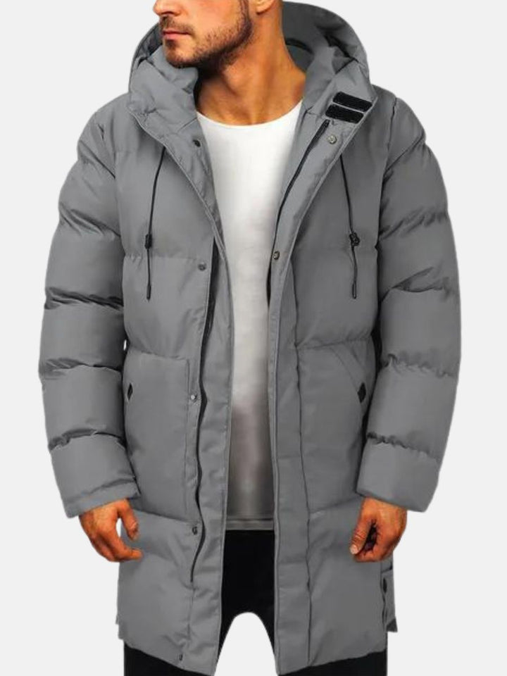 Warme Herren Parka-Jacke mit Wattierung - Winterjacke für Outdoor
