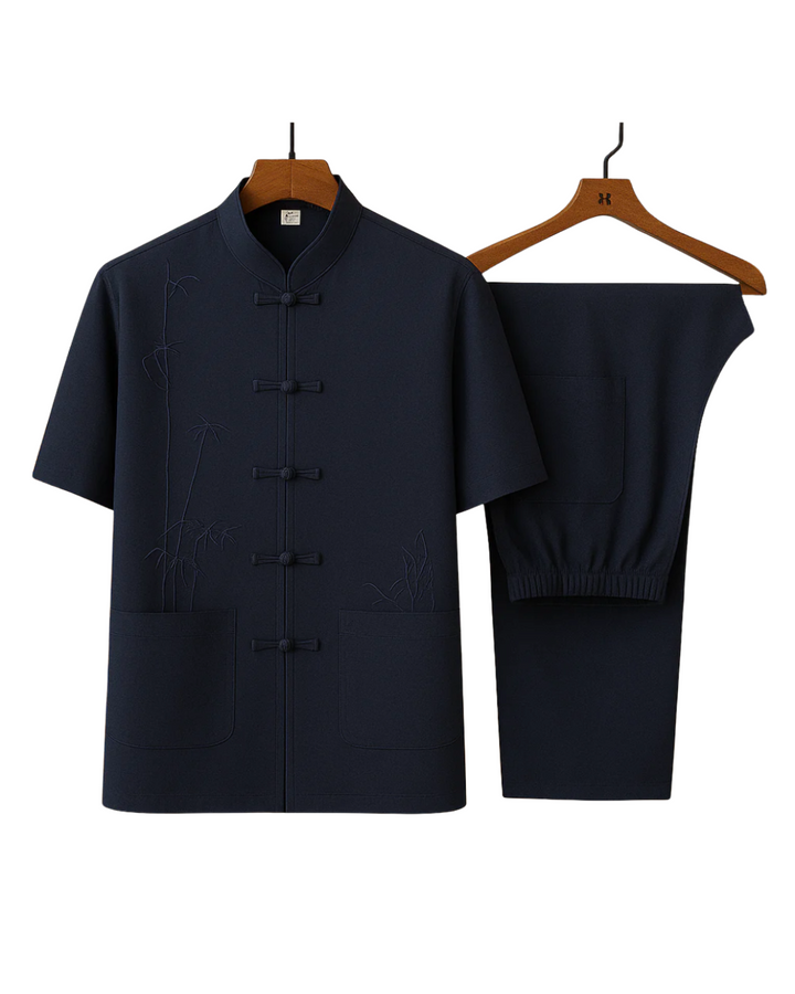 Elegantes Herren Seiden Set