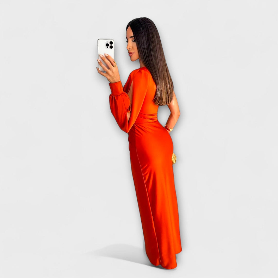 Elegantes Damen Kleid mit Rundhalsausschnitt - Zeitlos und Vielseitig