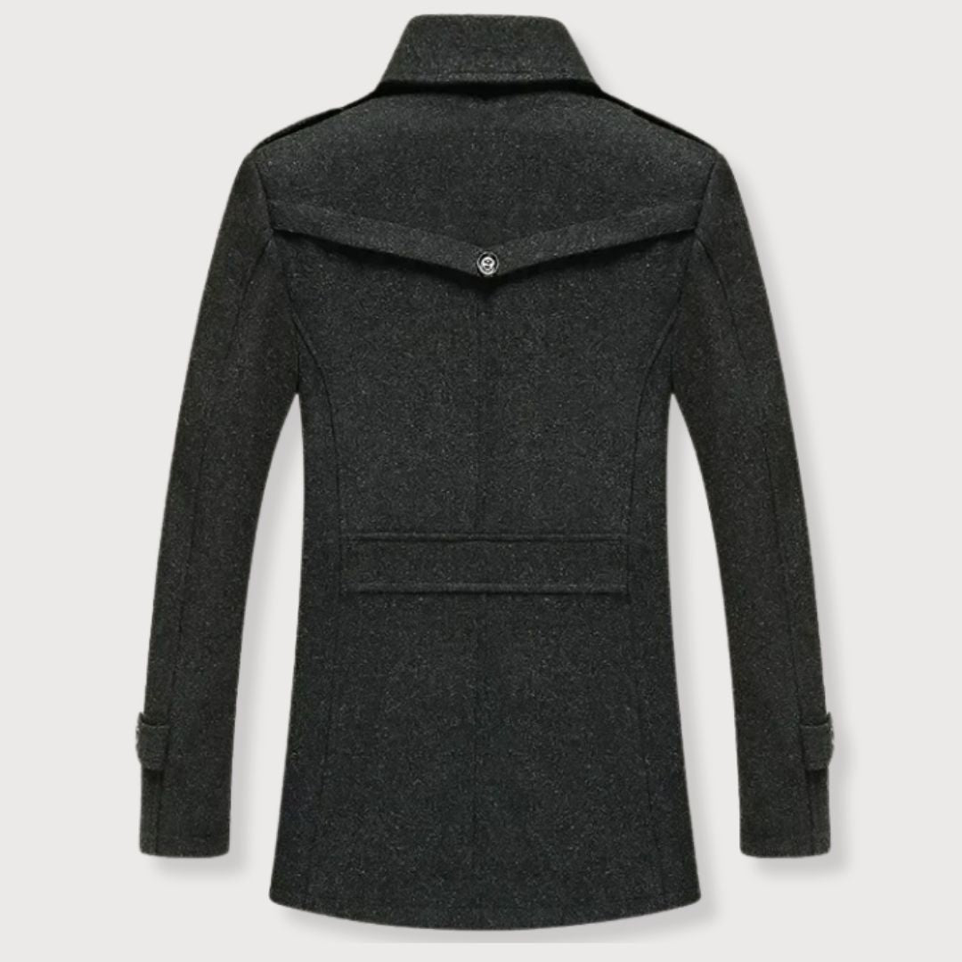 Eleganter Herren Wollmantel für Herbst & Winter