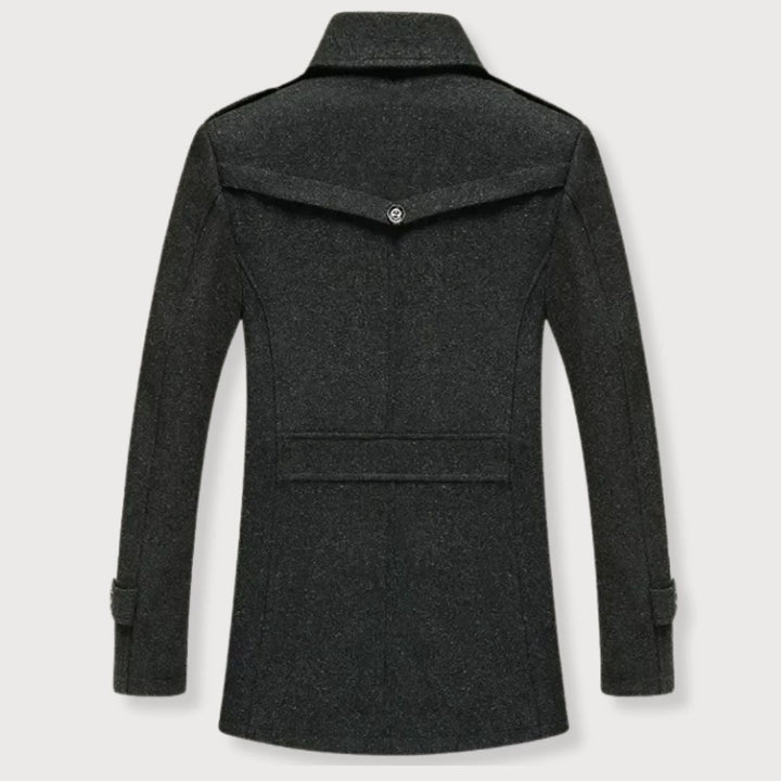Eleganter Herren Wollmantel für Herbst & Winter