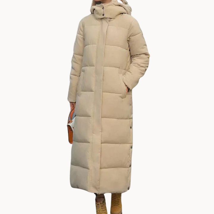 Eleganter Damen Wintermantel aus Wolle-Polyester-Mix - Warm und Zeitlos