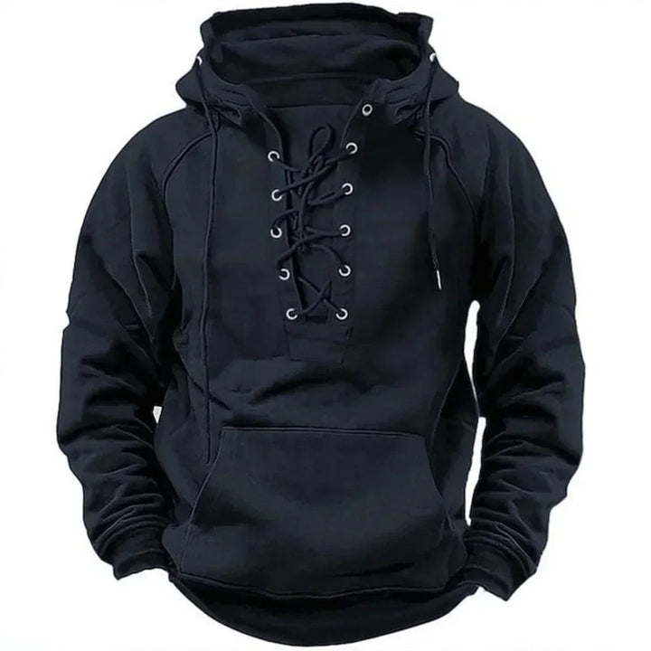 Herren Premium Hoodie mit Fleece-Futter - Robuste Outdoor-Kapuzenpullover