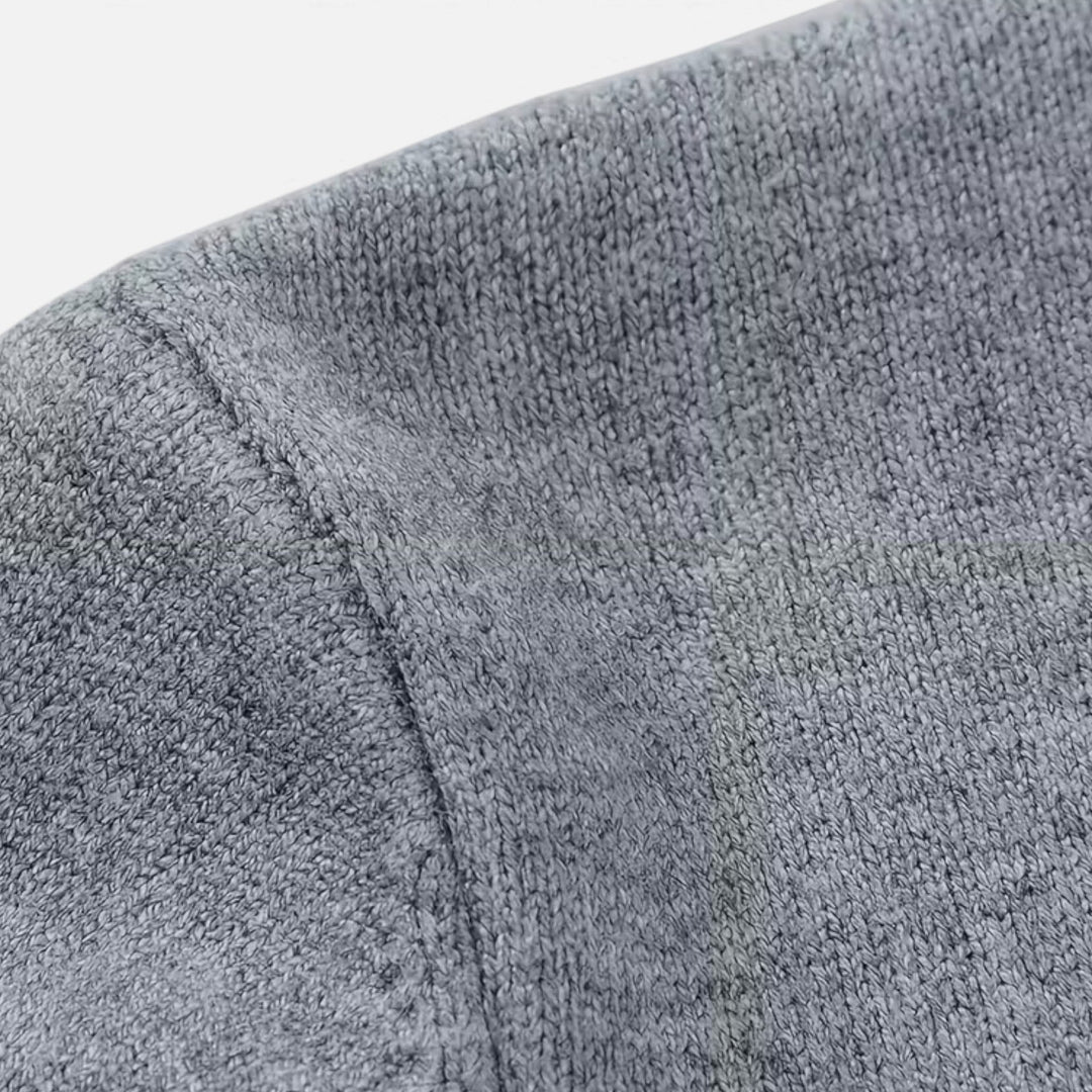 Eleganter Herren V-Ausschnitt Strickpullover