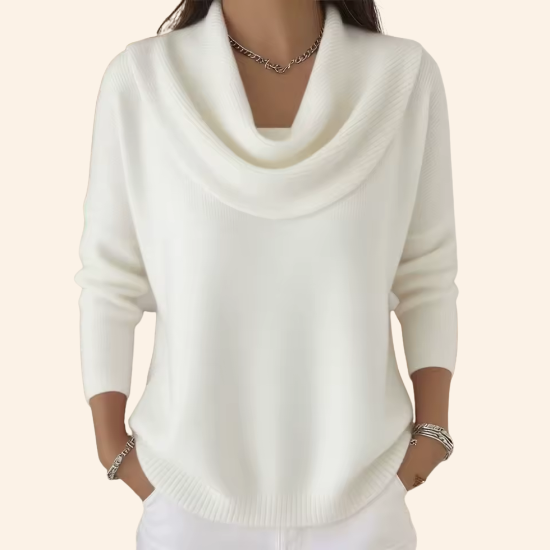 Eleganter Pullover mit Rollkragen für Damen