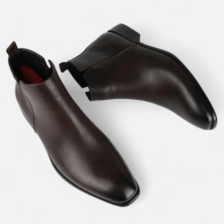 Elegante quadratische Chelsea Boots Herren